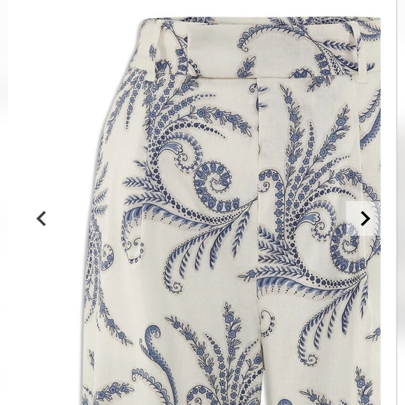 New Banana Republic Wide Leg Linen Pants Size 4 - Picture 5 of 6